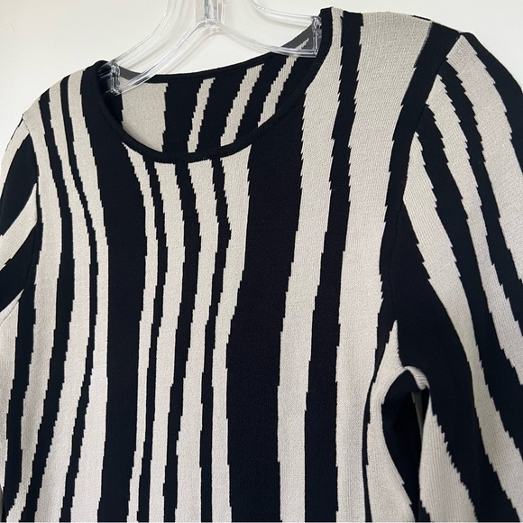 Commense Leisure Zebrataur Long Sleeve Maxi Dress Size S Small NWT - Picture 5 of 12